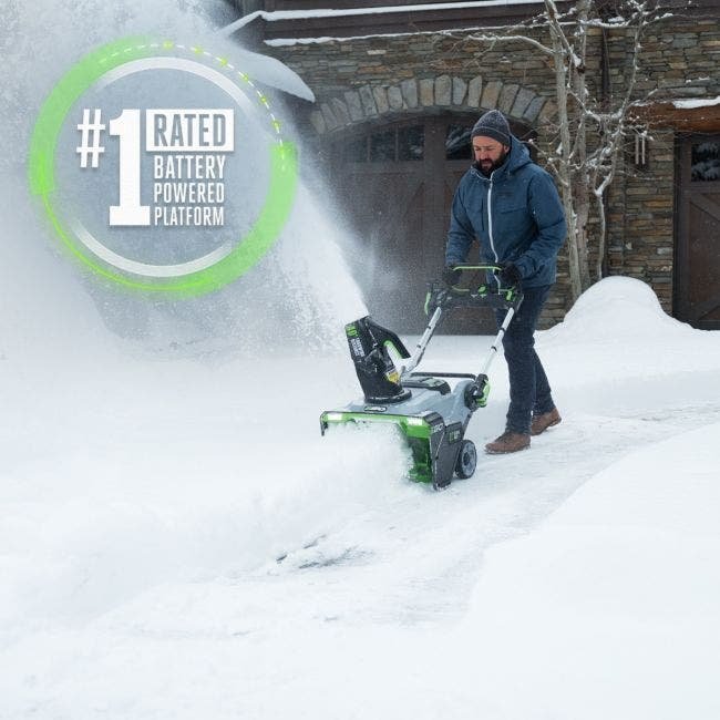 EGO Power+ SNT2110 21″ 56-Volt Cordless Snow Blower with Steel Auger (Battery and Charger Not Included)