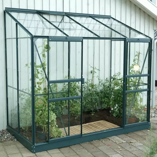 Vitavia IDA 3300 Wall Garden 8 x 4 Greenhouse – Green