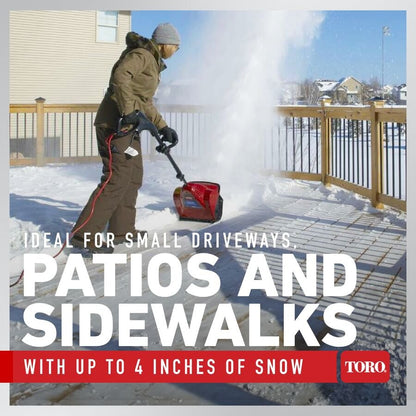 Toro 38361 12″ Power Shovel 7.5 Amp Electric Snow Shovel