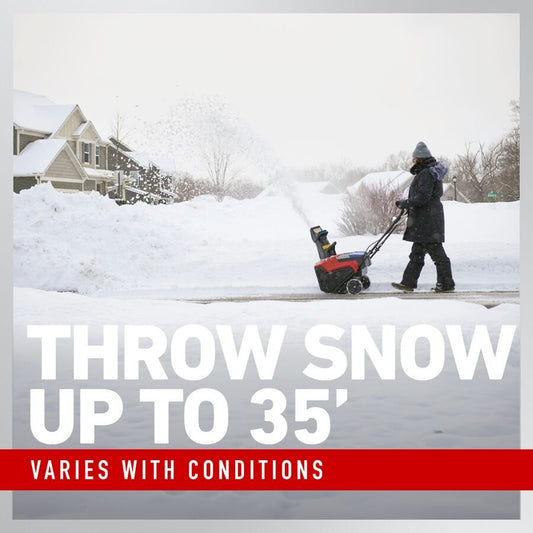 Toro 39921 21″ 60V MAX Power Clear® Self-Propel Single-Stage Snow Blower with 10Ah Battery and Charger
