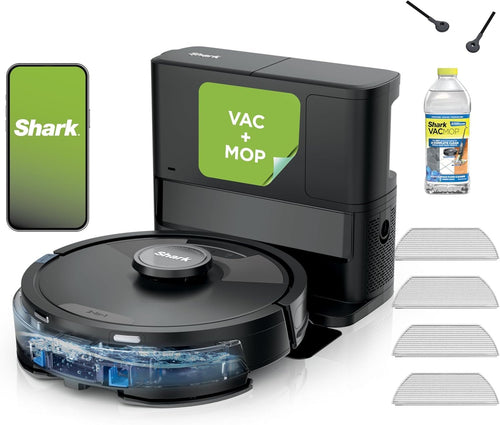 Shark Matrix Plus Robot Vacuum and Mop – Sonic Mopping with HEPA Self-Empty Base & 30-Day Capacity – UR2650WS