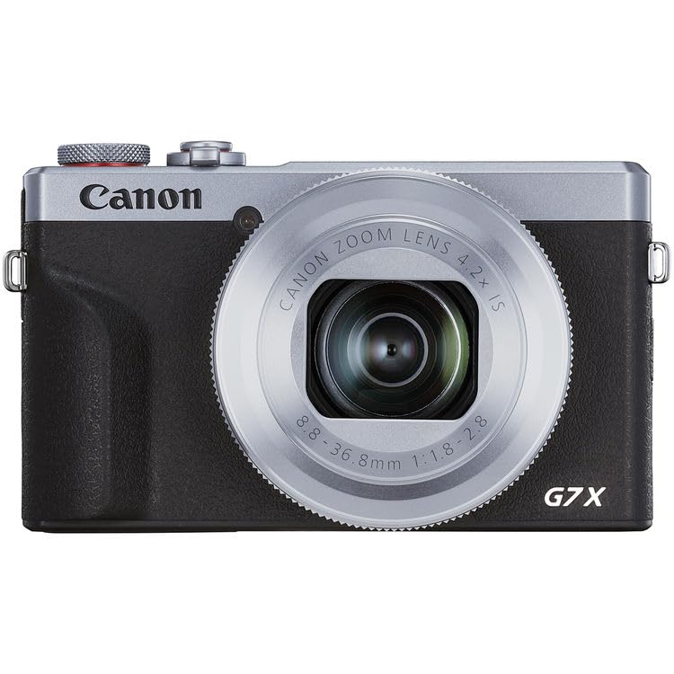 Canon PowerShot G7 X Mark III 20.1MP Digital Camera (Silver) Bundle