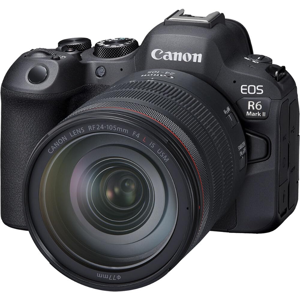 Canon EOS R6 Mark II Mirrorless Camera with 24-105mm Lens (5666C011) Bundle
