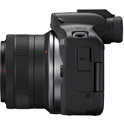 Canon EOS R50 Mirrorless Camera with 18-45mm & 55-210mm Double Lens Bundle