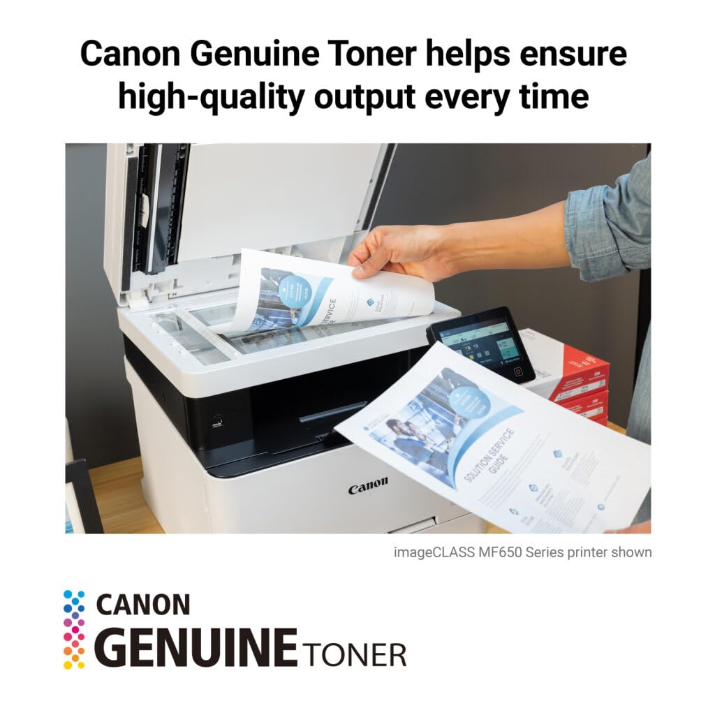 Canon 069 Standard-Yield Toner Cartridge 4-Pack, Black, Cyan, Magenta and Yellow