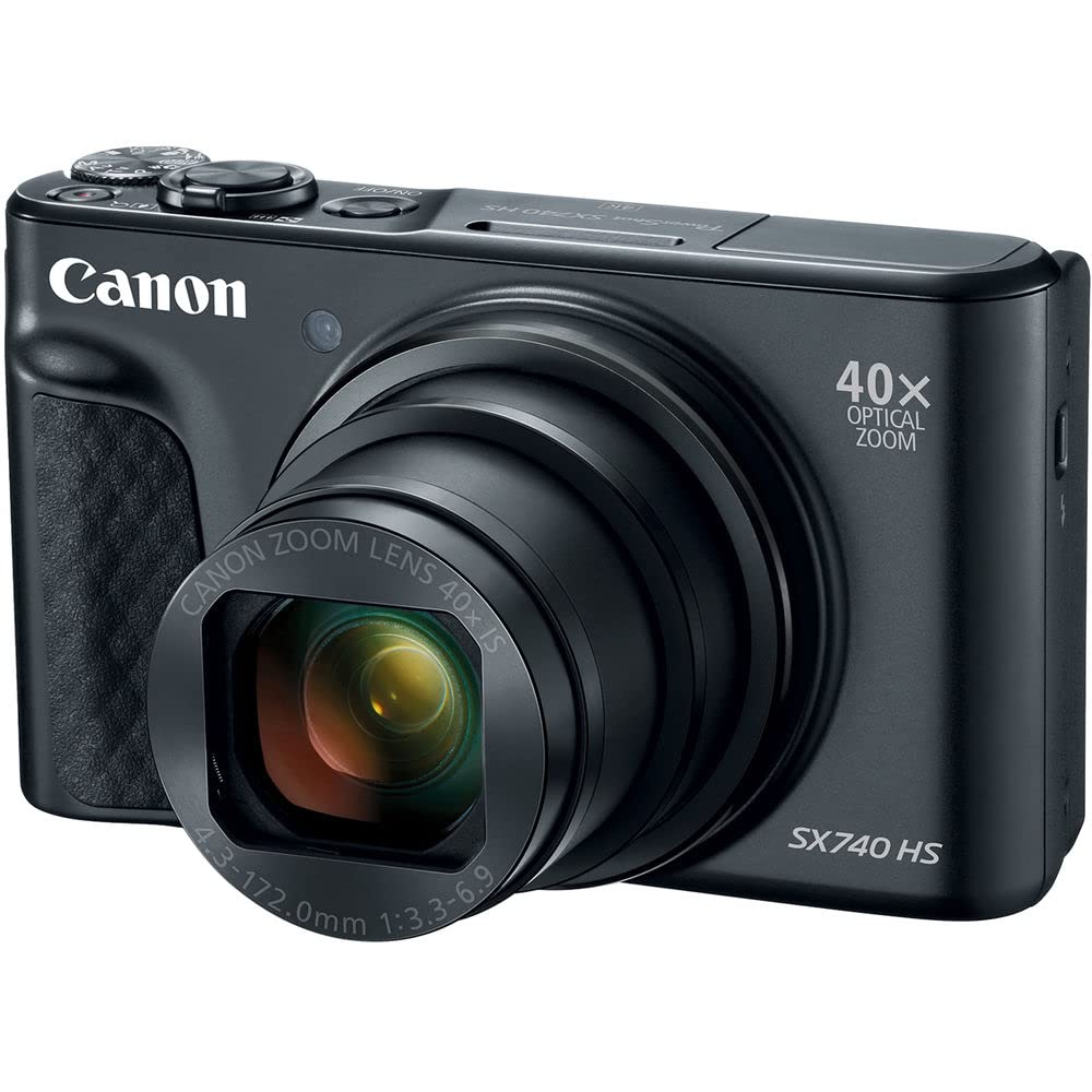 Canon PowerShot SX740 HS 20.3MP Digital Camera Bundle