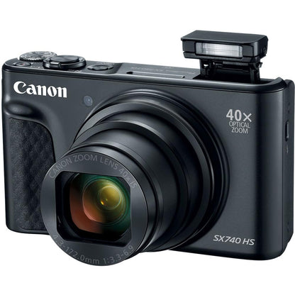 Canon PowerShot SX740 HS 20.3MP Digital Camera Bundle