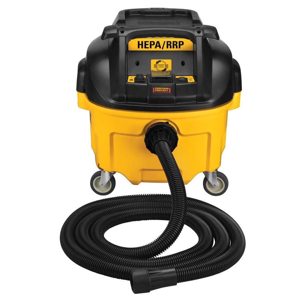 DEWALT DWV010 HEPA Dust Extractor with Automatic Filter Cleaning, 8-Gallon