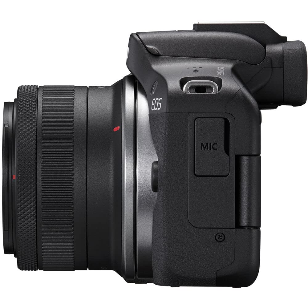 Canon EOS R50 Mirrorless Camera with 18-45mm Lens (5811C012) Bundle
