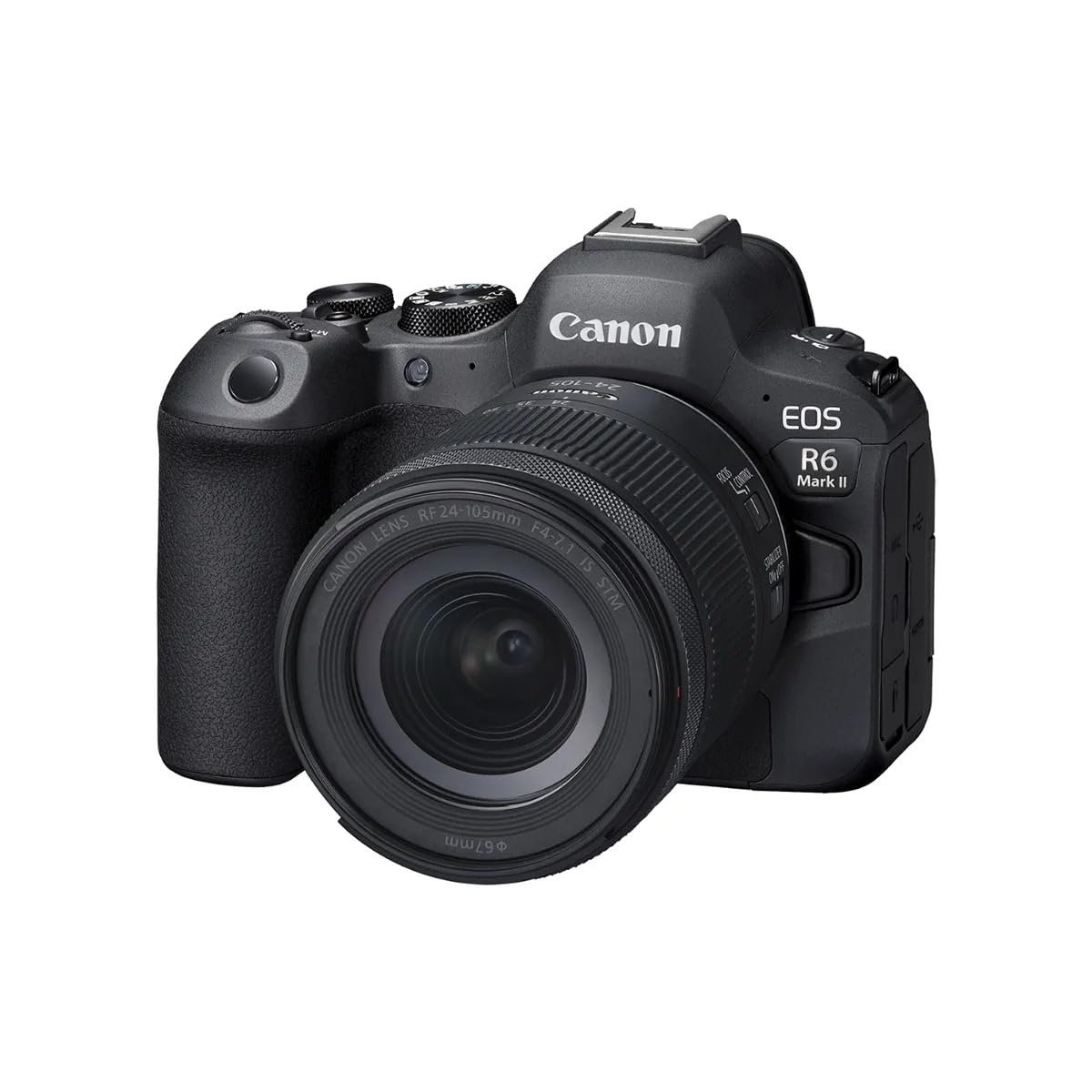 Canon EOS R6 Mark II 24-105mm STM Lens, Extra Battery & Bag Bundle