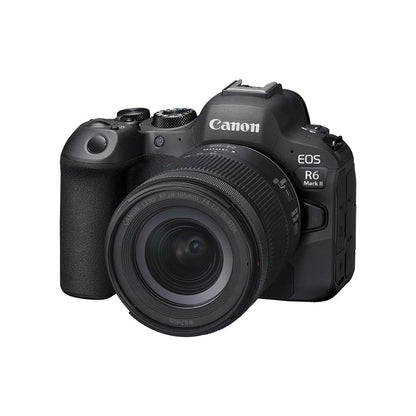 Canon EOS R6 Mark II 24-105mm STM Lens, Extra Battery & Bag Bundle