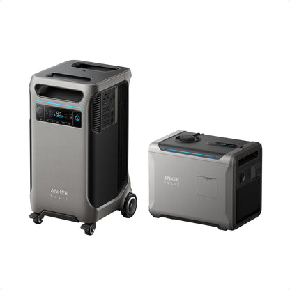 Anker SOLIX F3800 Portable Power Station and Smart Generator 5500, 3,840Wh