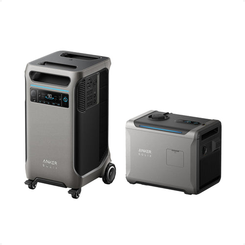 Anker SOLIX F3800 Portable Power Station and Smart Generator 5500, 3,840Wh
