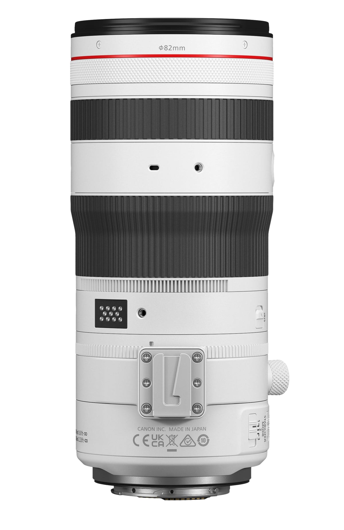 Canon RF 70-200mm F2.8 L IS USM Z Telephoto Zoom Lens, White