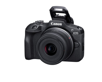 Canon EOS R100 Mirrorless Camera RF-S18-45mm F4.5-6.3 IS STM Lens Kit