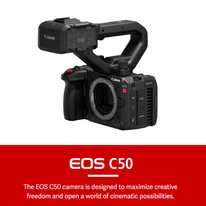 Canon EOS C50 Cinema Camera, Body Only