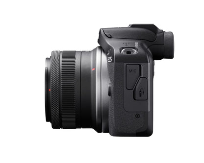 Canon EOS R100 Mirrorless Camera RF-S18-45mm F4.5-6.3 IS STM Lens Kit