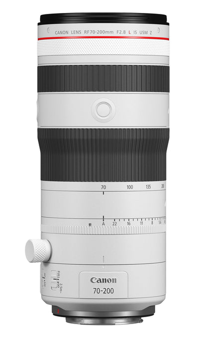 Canon RF 70-200mm F2.8 L IS USM Z Telephoto Zoom Lens, White