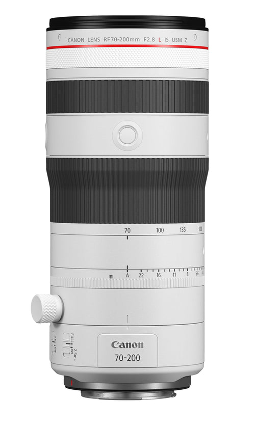 Canon RF 70-200mm F2.8 L IS USM Z Telephoto Zoom Lens, White