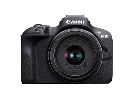 Canon EOS R100 Mirrorless Camera RF-S18-45mm F4.5-6.3 IS STM Lens Kit