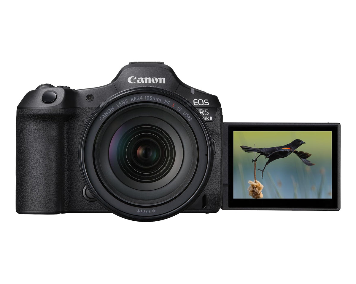 Canon EOS R5 Mark II Mirrorless Camera RF24-105mm F4 L IS USM Lens Kit