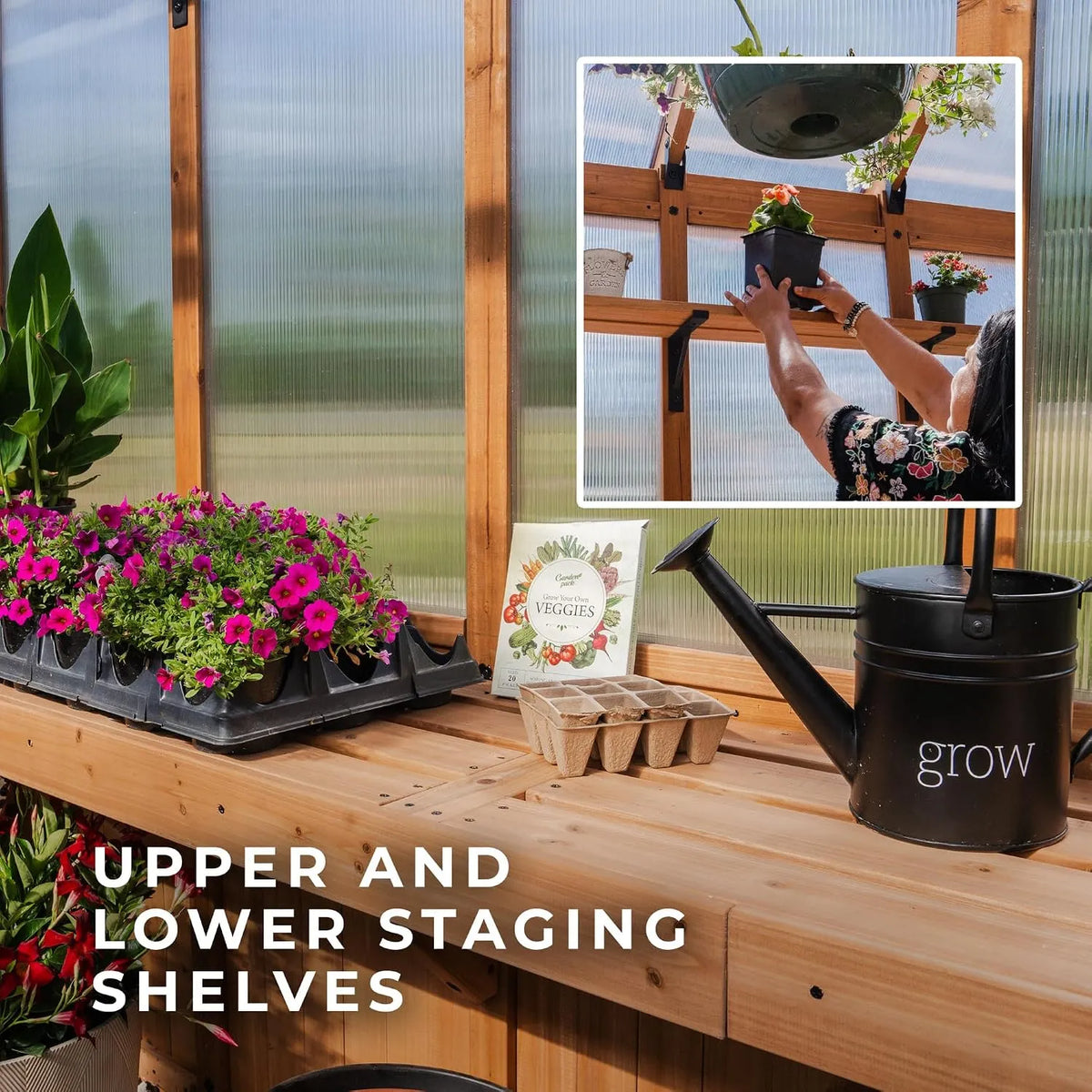 Backyard Discovery 13×11 Bellerose XL Greenhouse