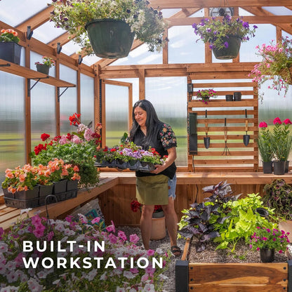 Backyard Discovery 13×11 Bellerose XL Greenhouse