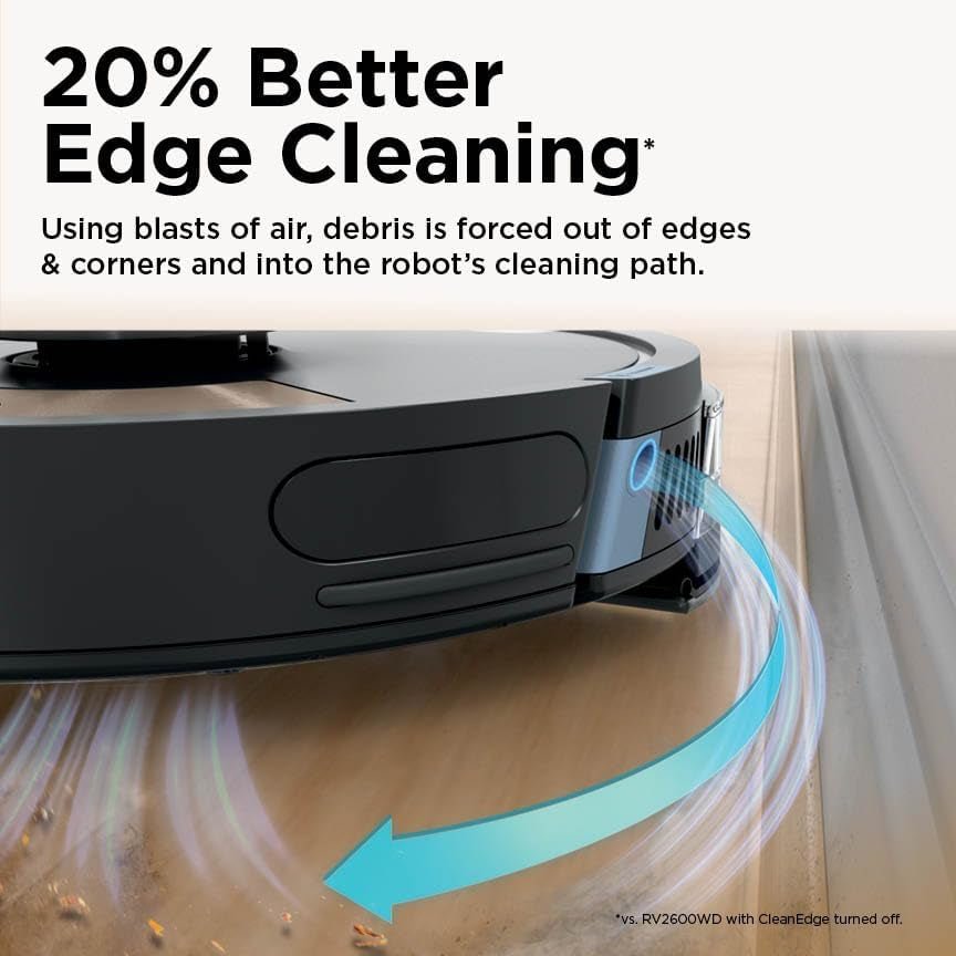 Shark Matrix Plus Robot Vacuum and Mop – Sonic Mopping with HEPA Self-Empty Base & 30-Day Capacity – UR2650WS