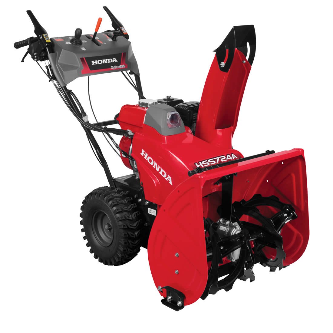 Honda HSS724AWD 200cc 24″ Track Drive Two-Stage Snow Thrower with Electric Start