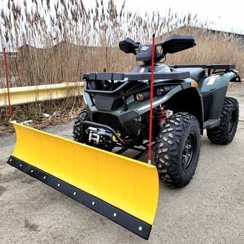 MSA 400 ATV 400cc With Snow Plow 4 x 4 Hi/Low Gears – MSA 400 WITH PLOW – DARK GREEN