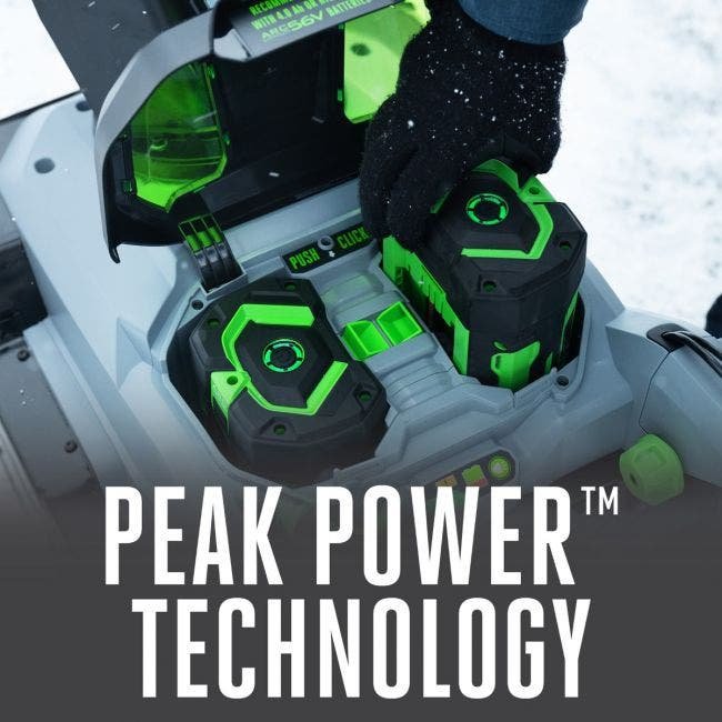 EGO Power+ SNT2110 21″ 56-Volt Cordless Snow Blower with Steel Auger (Battery and Charger Not Included)