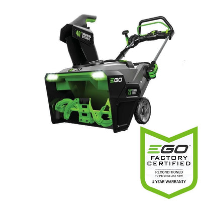 EGO Power+ SNT2110-FC 21″ 56-Volt Cordless Snow Blower with Steel Auger (Battery and Charger Not Included) – Reconditioned