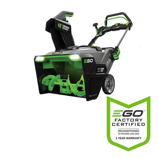 EGO Power+ SNT2110-FC 21″ 56-Volt Cordless Snow Blower with Steel Auger (Battery and Charger Not Included) – Reconditioned