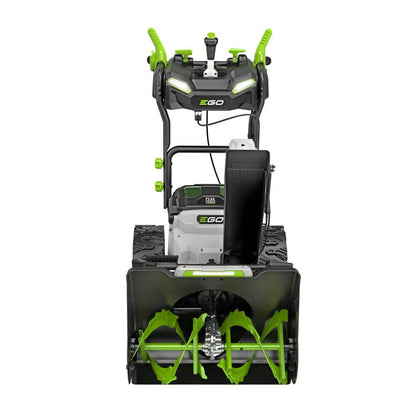 EGO Power+ SNT2424 24″ Two-Stage Self-Propelled Snow Blower with (2) 6.0Ah Batteries and Dual-Port Charger