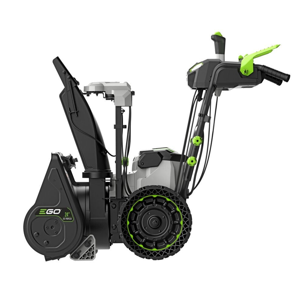EGO Power+ SNT2424 24″ Two-Stage Self-Propelled Snow Blower with (2) 6.0Ah Batteries and Dual-Port Charger