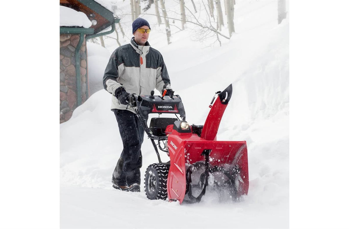 Honda HSS724AWD 200cc 24″ Track Drive Two-Stage Snow Thrower with Electric Start