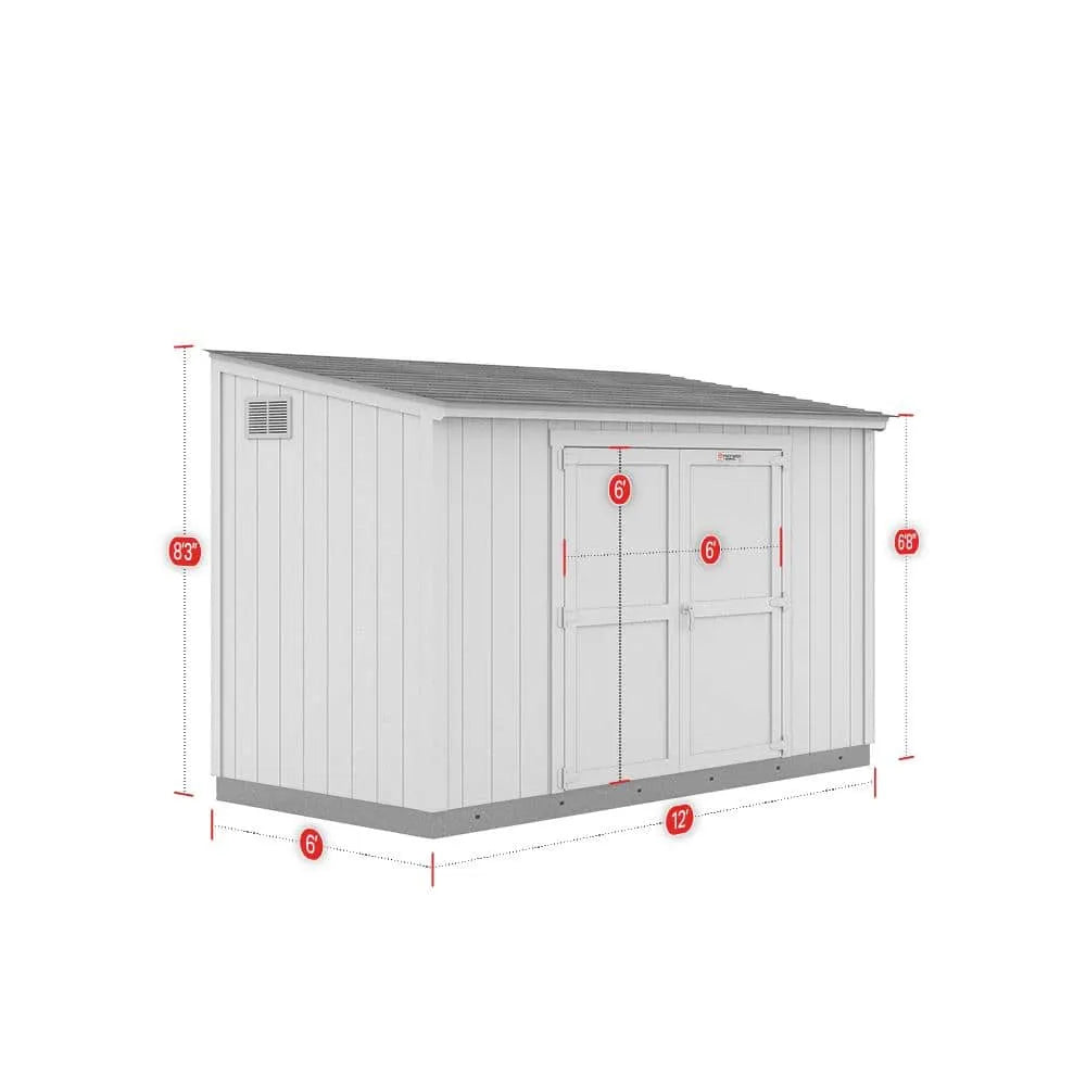 Tuff Shed Tahoe Series Skyline Installed Storage Shed 6 ft. x 12 ft. x 8 ft. 3 in. L2