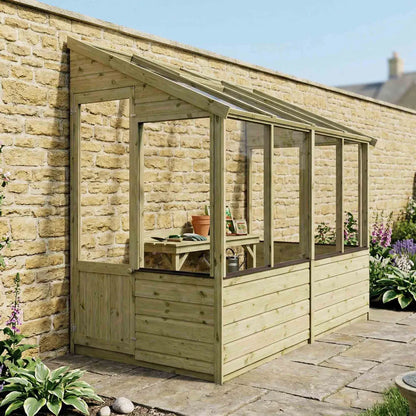 Mercia 8 x 4ft Traditional Lean Too Greenhouse