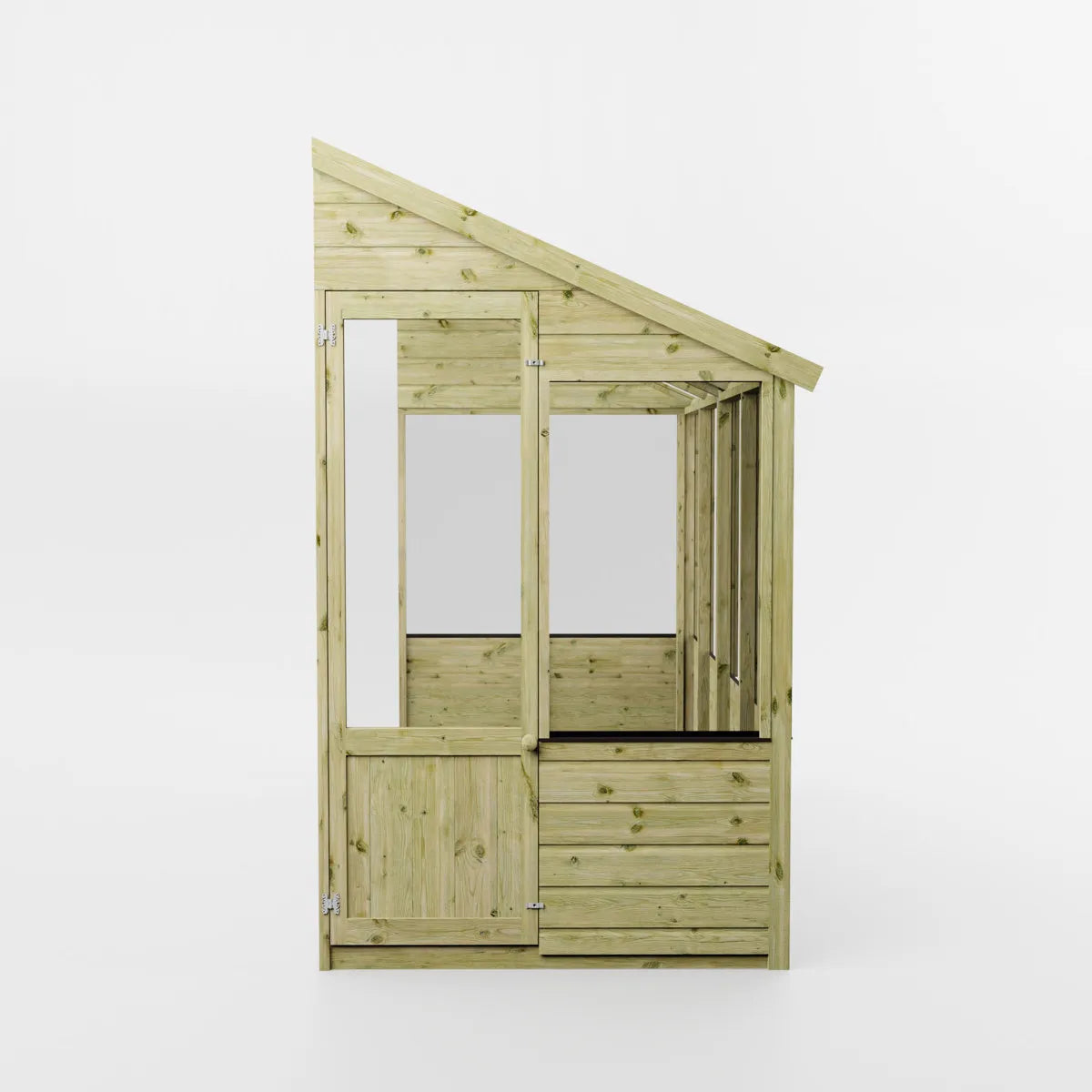 Mercia 8 x 4ft Traditional Lean Too Greenhouse