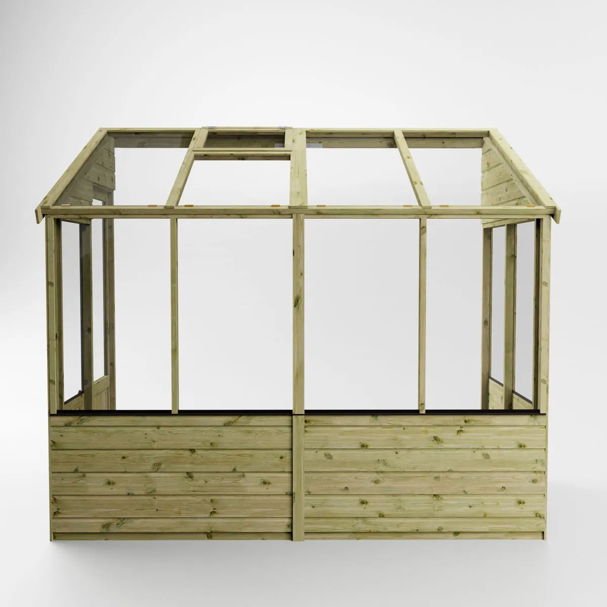 Mercia 8 x 4ft Traditional Lean Too Greenhouse