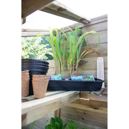 5 Ft W x 2.5 Ft D Lean-To Greenhouse