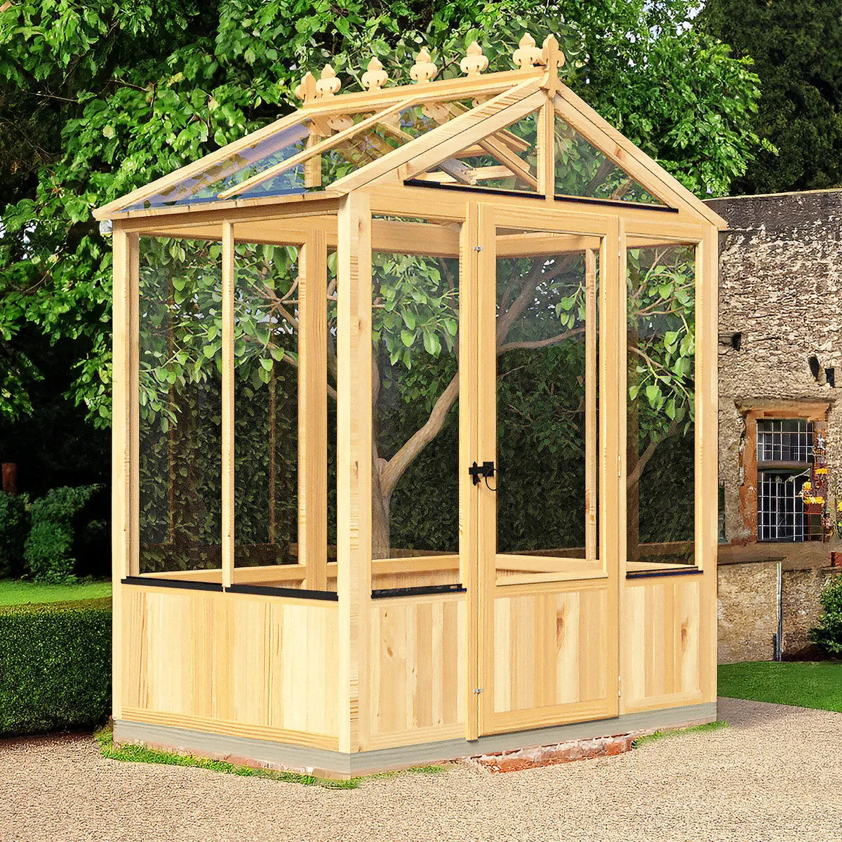 6 Ft W x 4 Ft D Holkham Greenhouse
