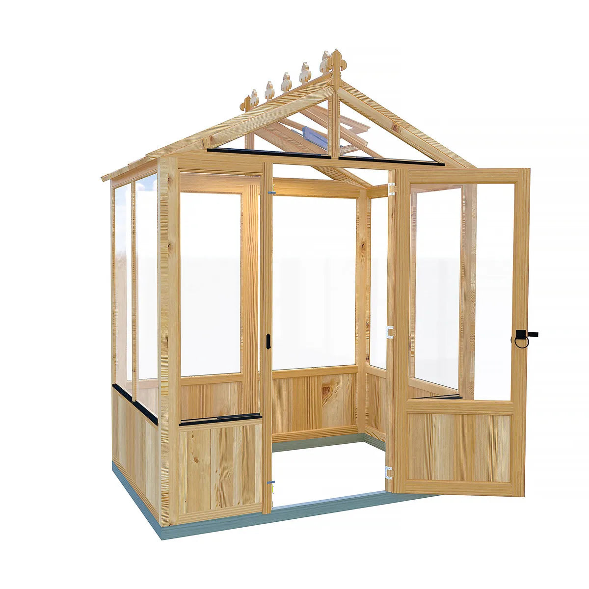 6 Ft W x 4 Ft D Holkham Greenhouse
