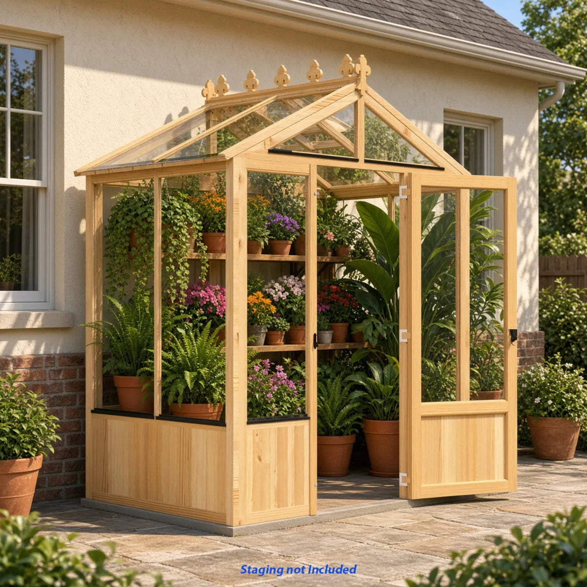6 Ft W x 4 Ft D Holkham Greenhouse
