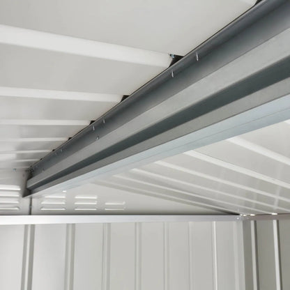 Globel 8 X 3 Apex Metal Shed