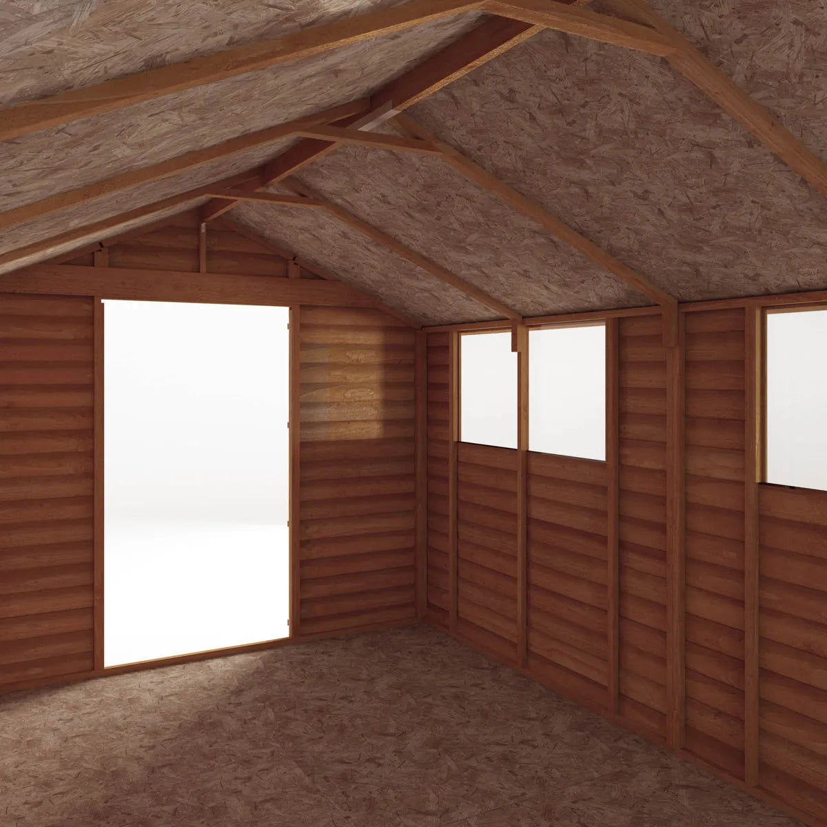 Mercia 12 x 8ft Overlap Apex Shed