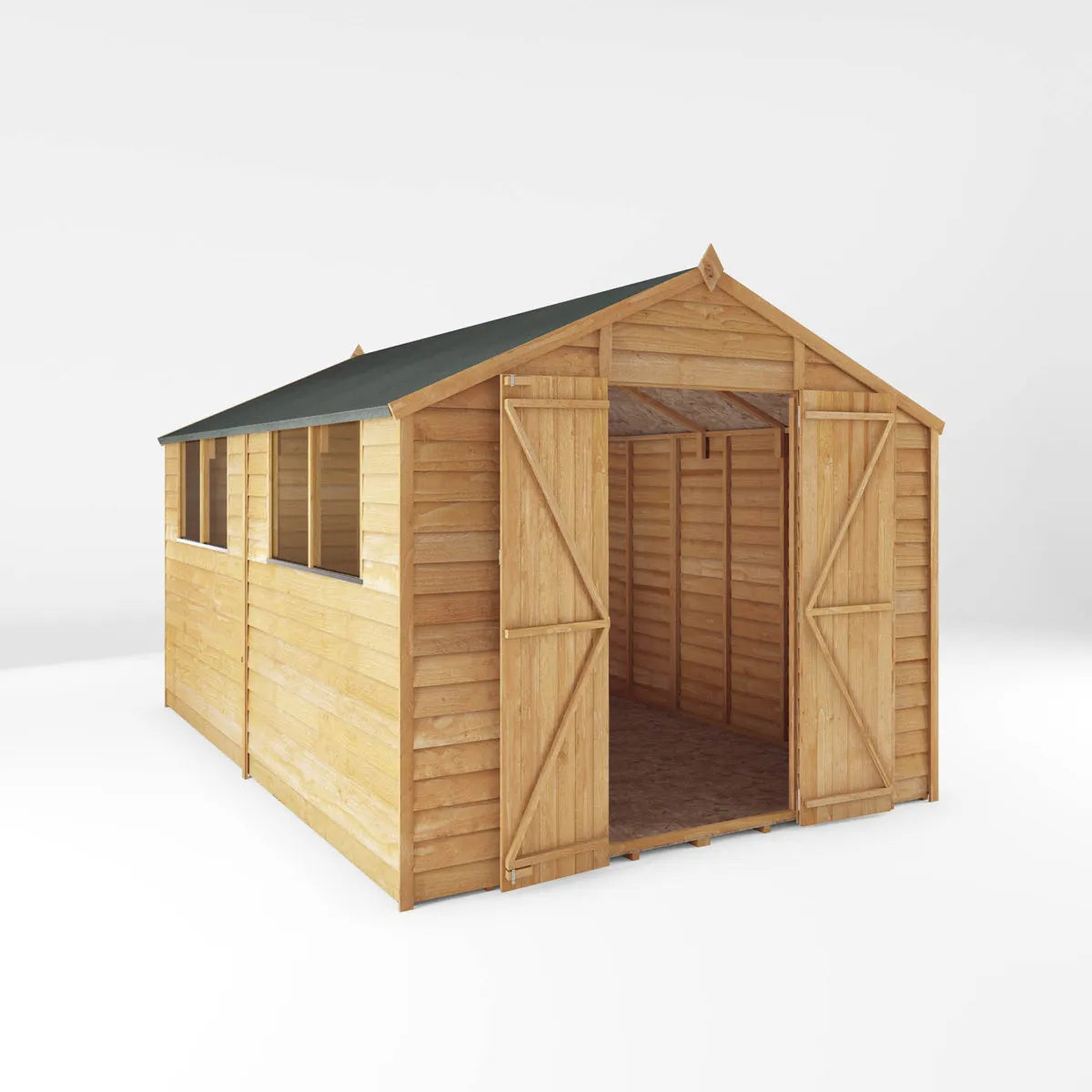 Mercia 12 x 8ft Overlap Apex Shed