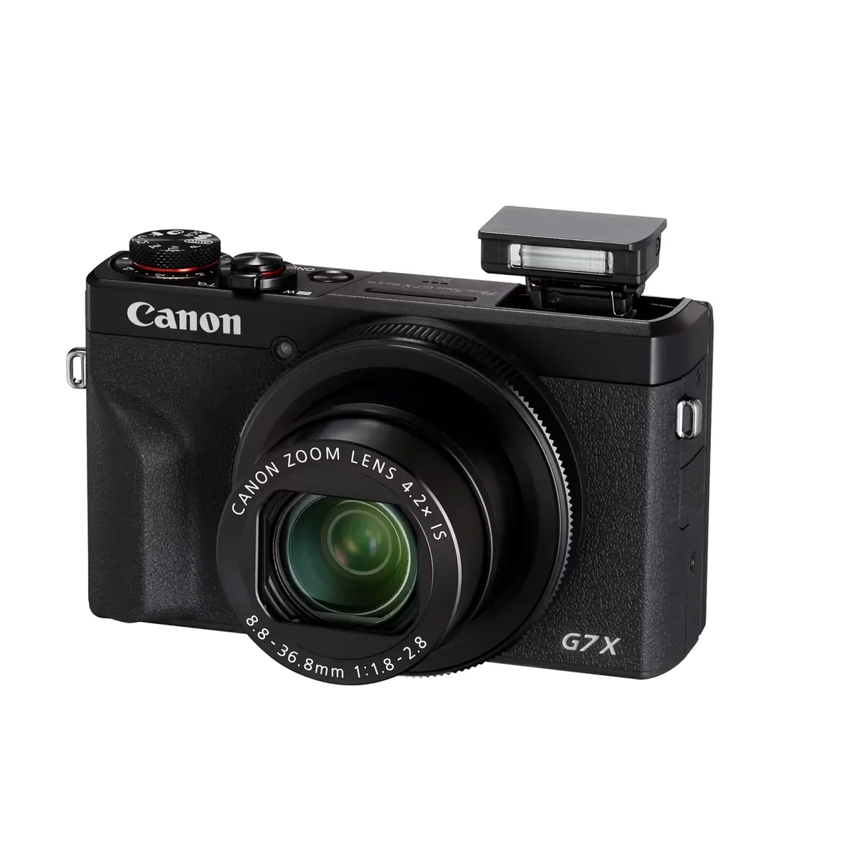 Canon PowerShot G7 X Mark III Black – 20.1MP, 4K Video, Vlogging Camera with Flip Screen