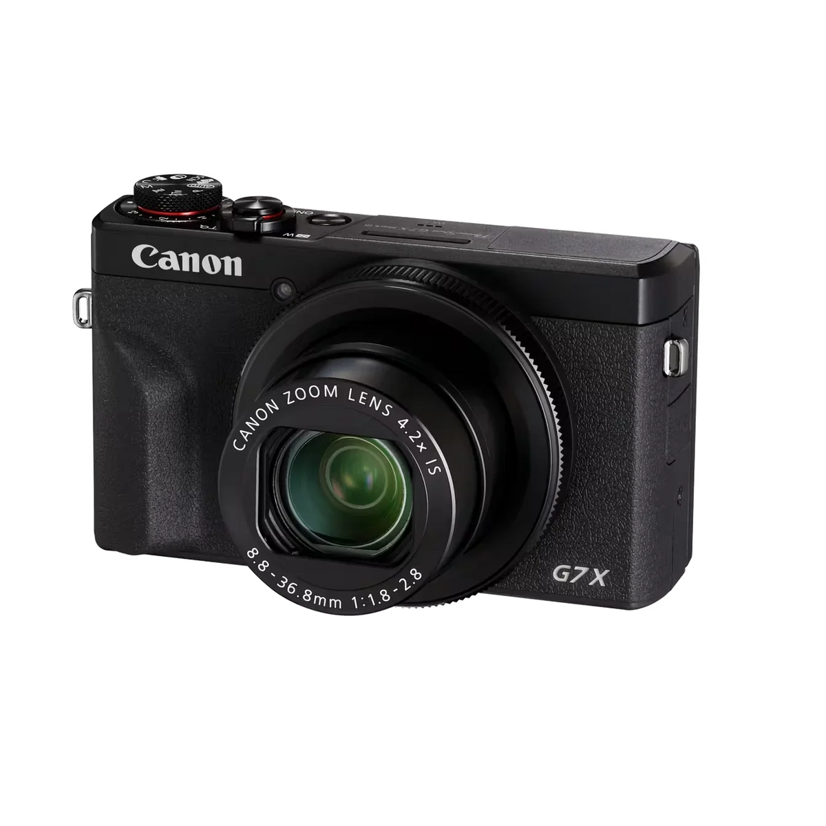 Canon PowerShot G7 X Mark III Black – 20.1MP, 4K Video, Vlogging Camera with Flip Screen