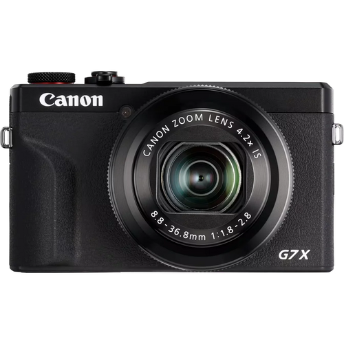 Canon PowerShot G7 X Mark III Black – 20.1MP, 4K Video, Vlogging Camera with Flip Screen